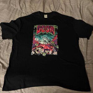 Invader Zim Gir Doom Slayer Custom Collab T shirt - Size XL